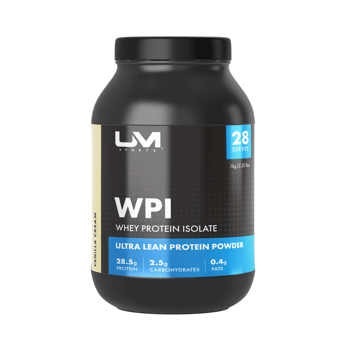 100% Whey Protein Isolate (WPI) by UM Sports