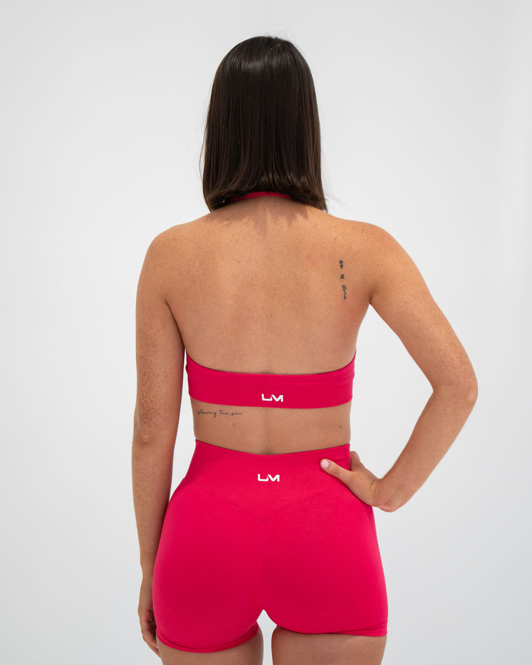 Seamless Sculpt Halter Bra