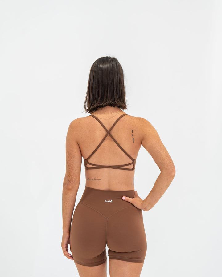 Sculpt Strappy Twist Bra