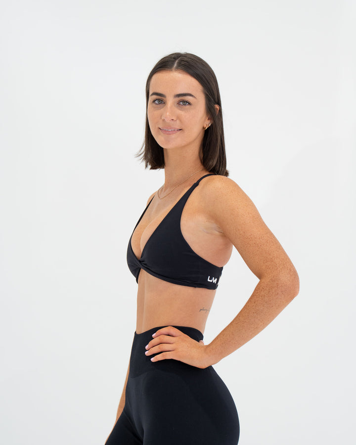 Sculpt Strappy Twist Bra