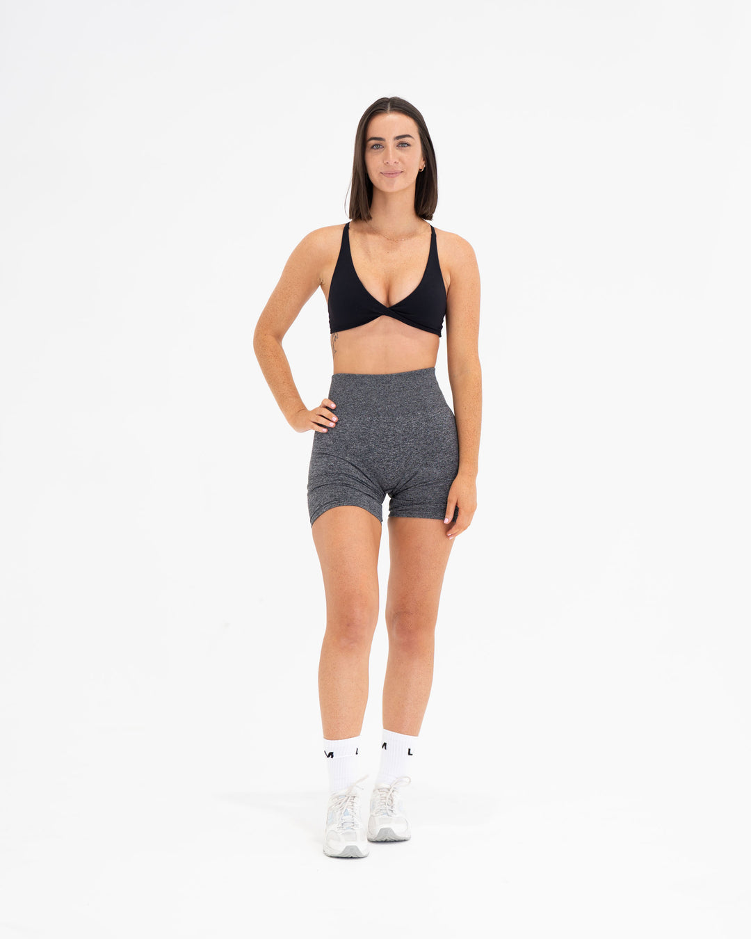 Seamless High Waisted Scrunch Shorts